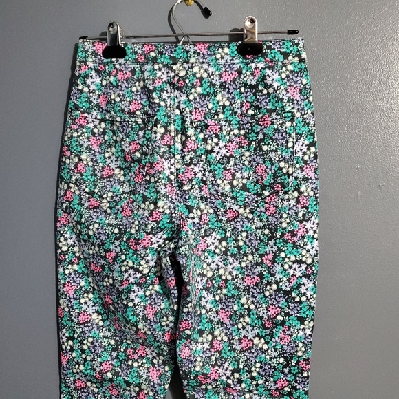 SO Vibrant Floral Jeggings Size 5 - Picture 6 of 8
